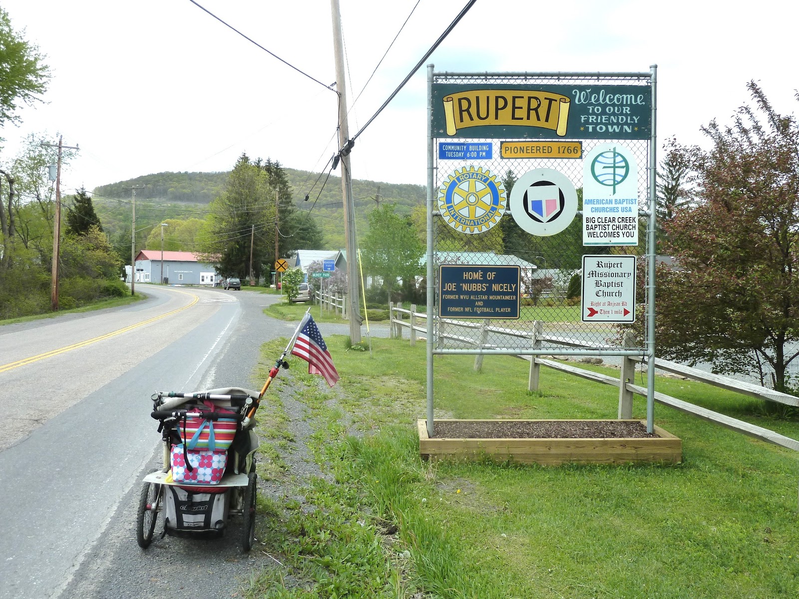 seniors walking across america POST 1116B; May 15, 2013 RAINELLE