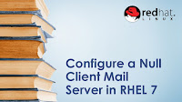 Configure a Null Client Mail Server in RHEL
