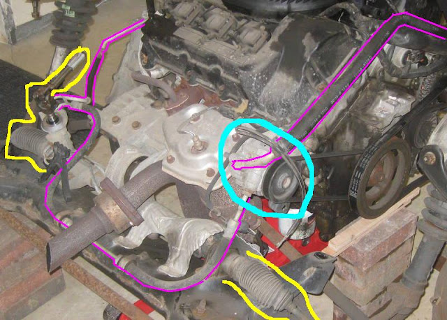 Chrysler sebring power steering pump noise #3
