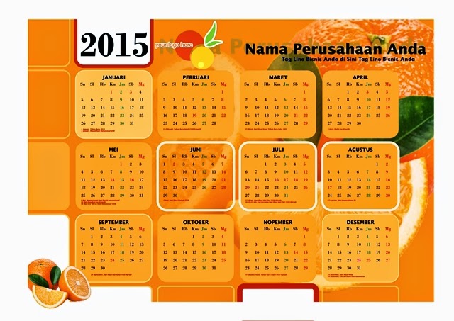 Kumpulan Kalender 2016 Indonesia Lengkap + Hari Libur 