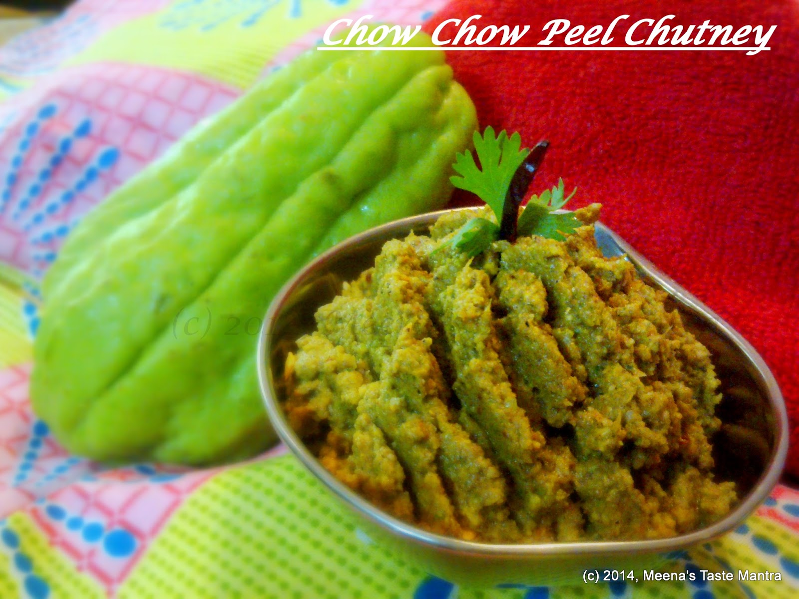Chow Chow Peel Chutney