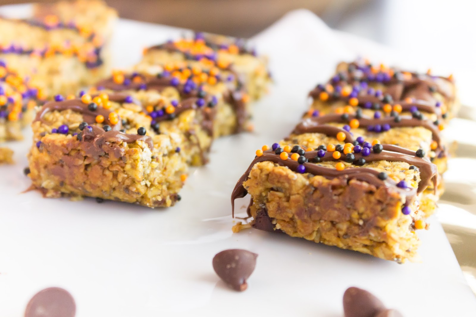 Pumpkin Granola Bars