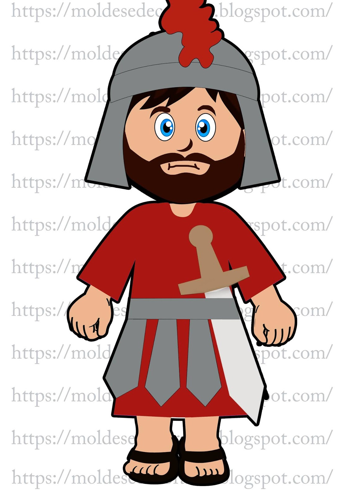 Artes: Moldes de Naamã