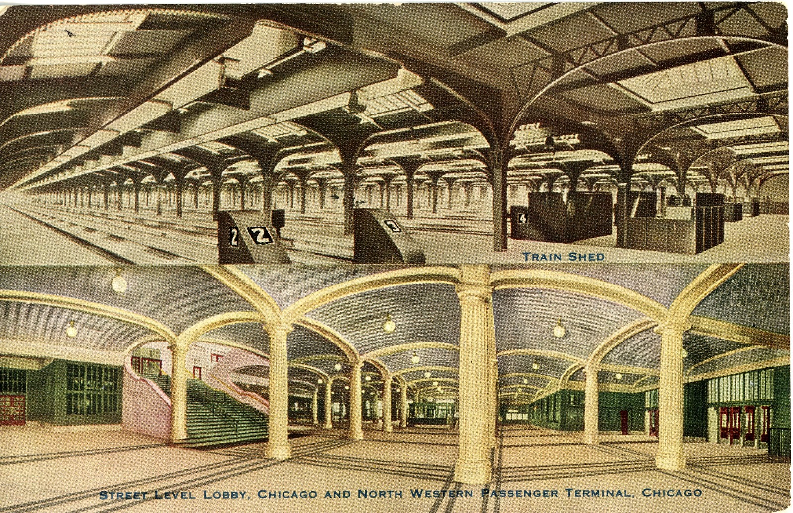 The National Railroad Postcard Museum Chicago, Illinois Terminal