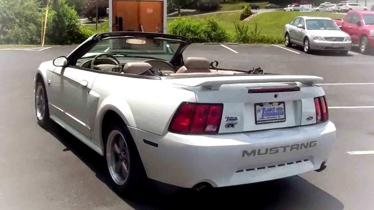 2004 Ford Mustang Convertible 40th Anniversary Edition