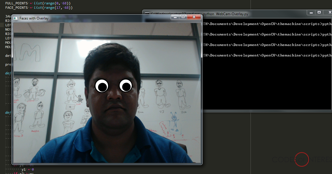 Codes of Interest | Deep Learning Made Fun: Snapchat like Image ...