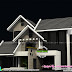 1900 sq-ft sloping roof home plan