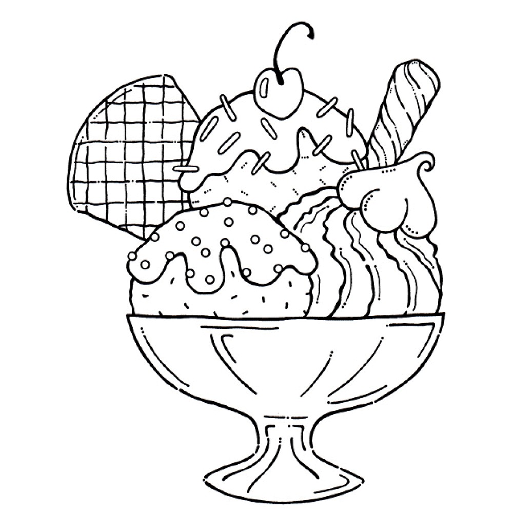 BAUZINHO DA WEB - BAÚ DA WEB : Desenho de sorvete para colorir, pintar,  imprimir - sorvetes mol…