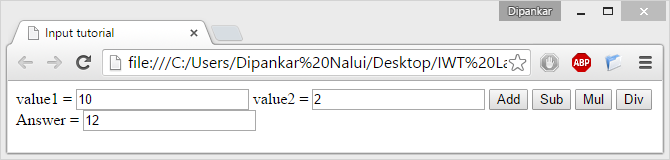 Computer Science: Calculator USING JavaScript : Addition, Subtraction ...