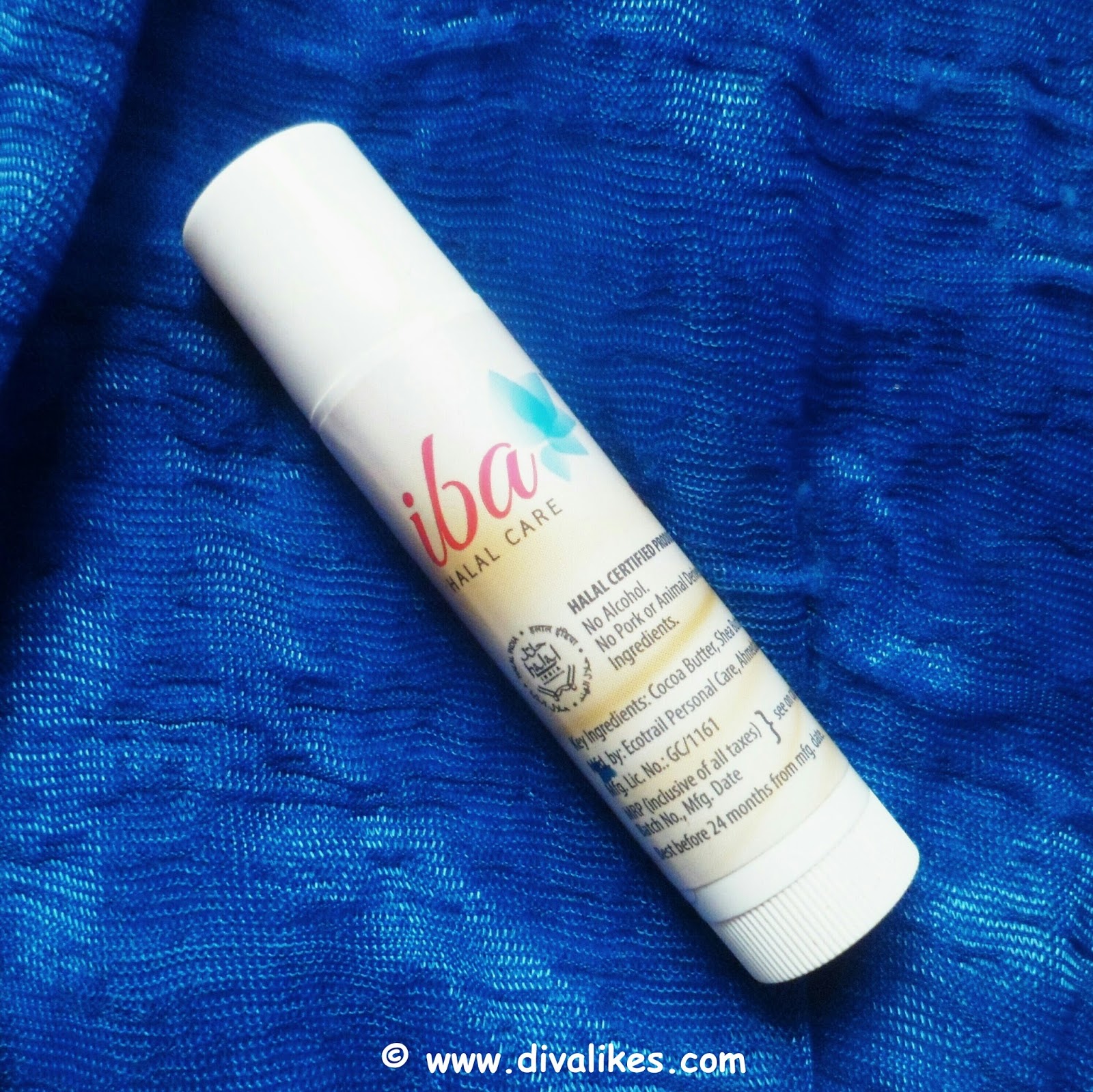 Iba Halal Pure Lips Moisturizing Lip Balm Cocoa Vanilla Review Diva Likes