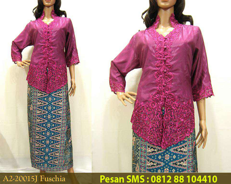 kebaya batak modern setengah lengan