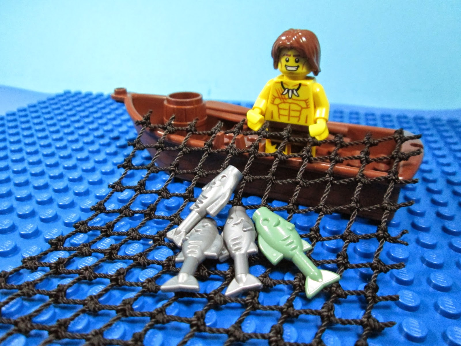 MOC LEGO Pescador