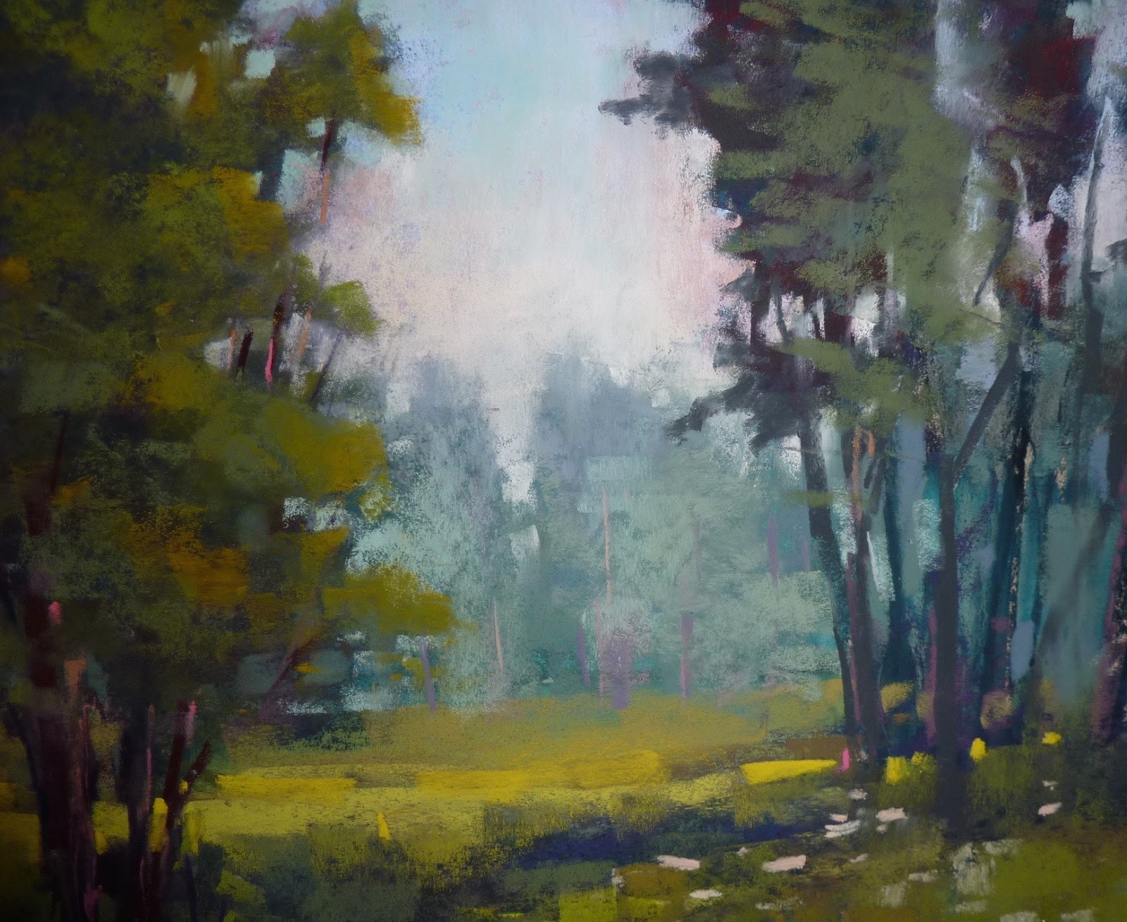 Painting My World A Important Tip for Creating Depth in a Landscape