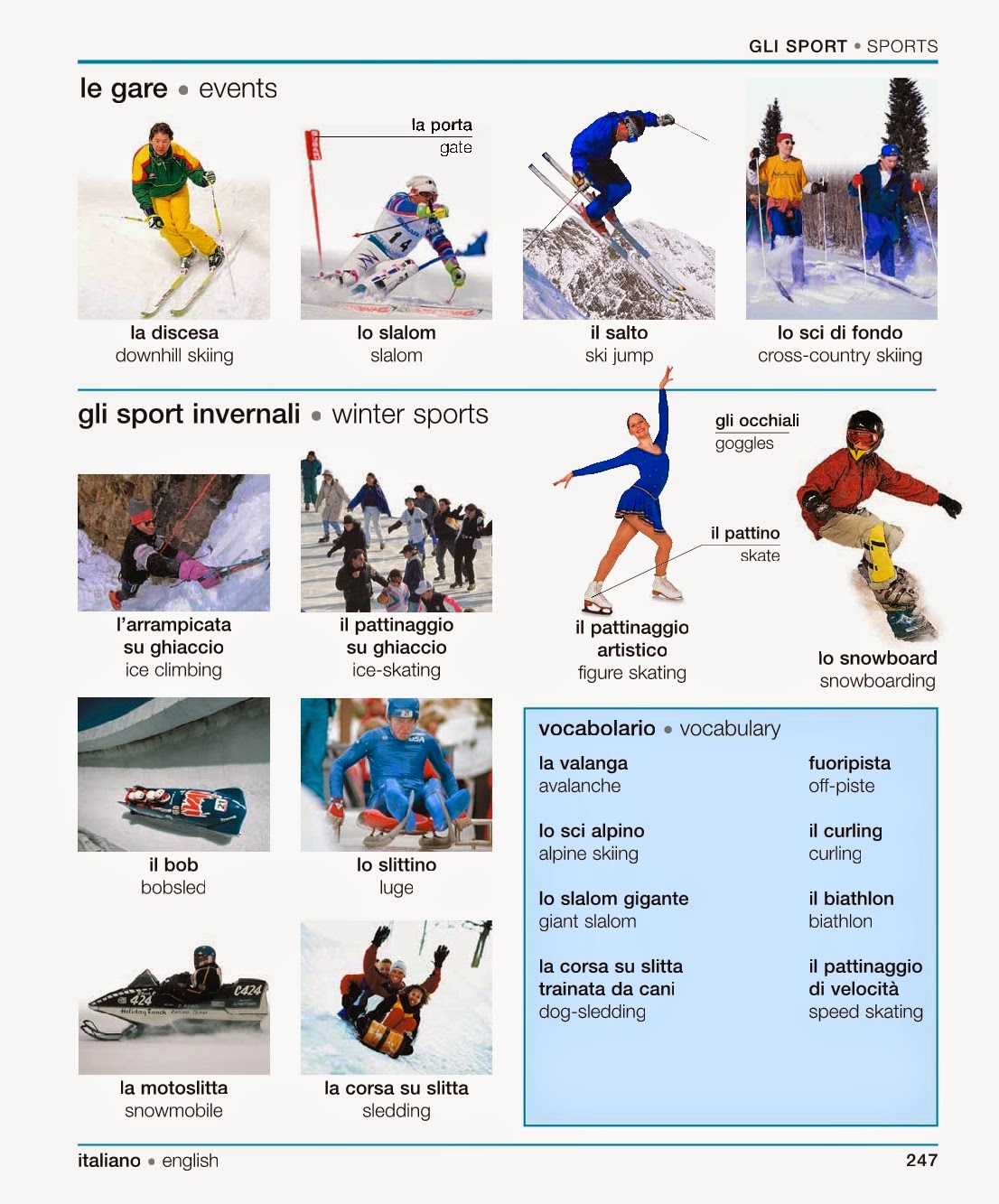 Learn Italian Now Gli sport Sports