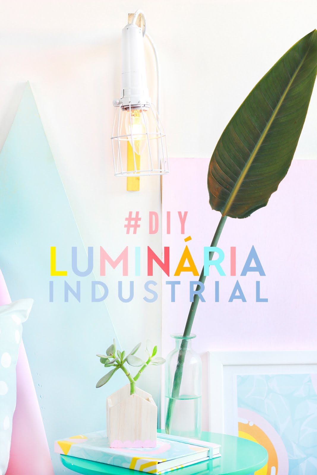 DIY luminaria industrial barata pendente gaiola aramado faca você mesmo blog do math luminaria pendente gaiola aramado DIY faca voce mesmo