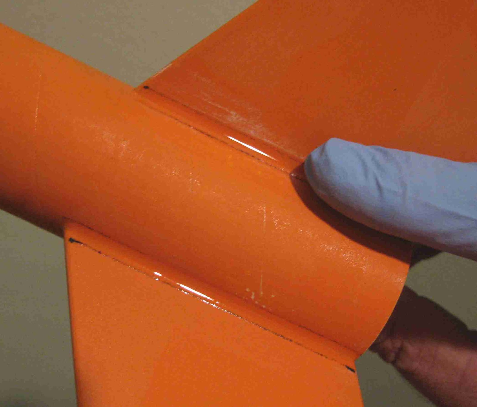 Model Rocket Building Refinishing the Red Max Part 2 Epoxy Fillets