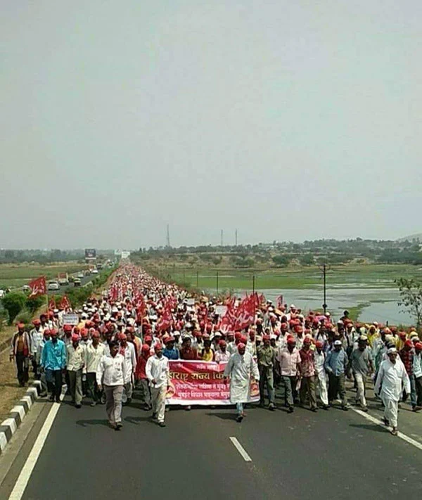 National, Kissan March, Maharashtra