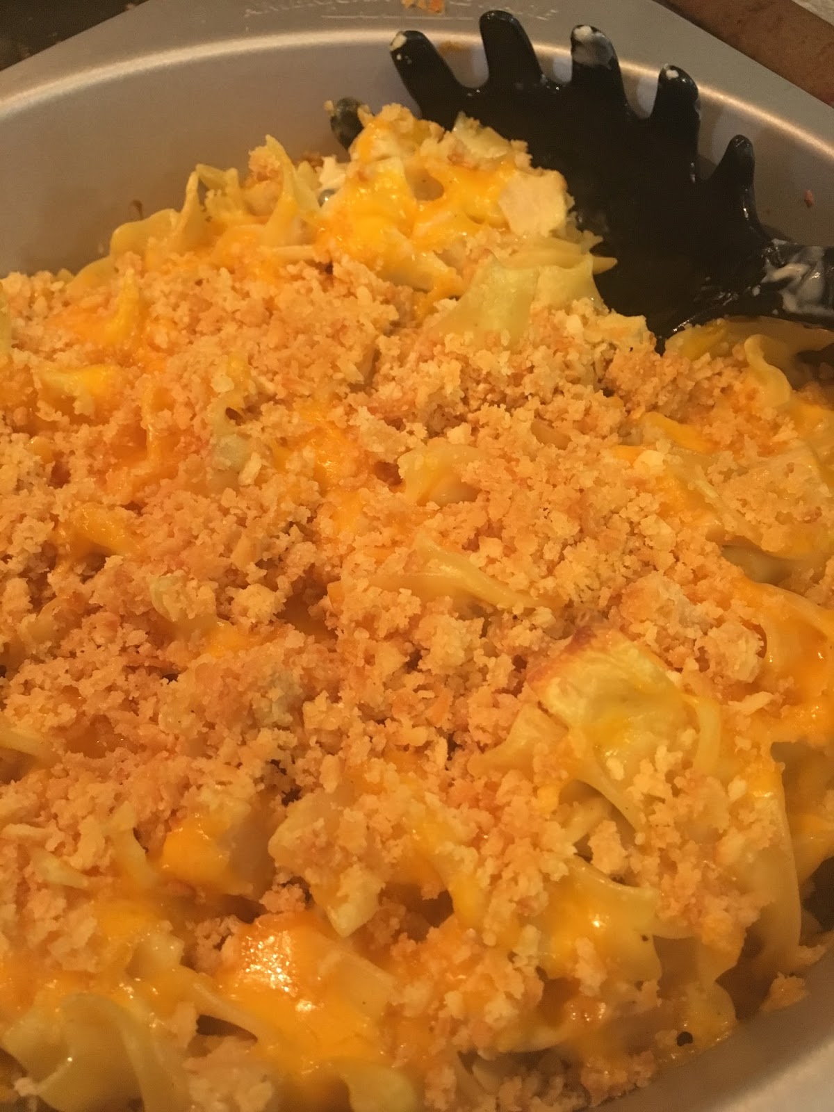 Chicken and Egg Noodle Casserole: A Freezer Meal!