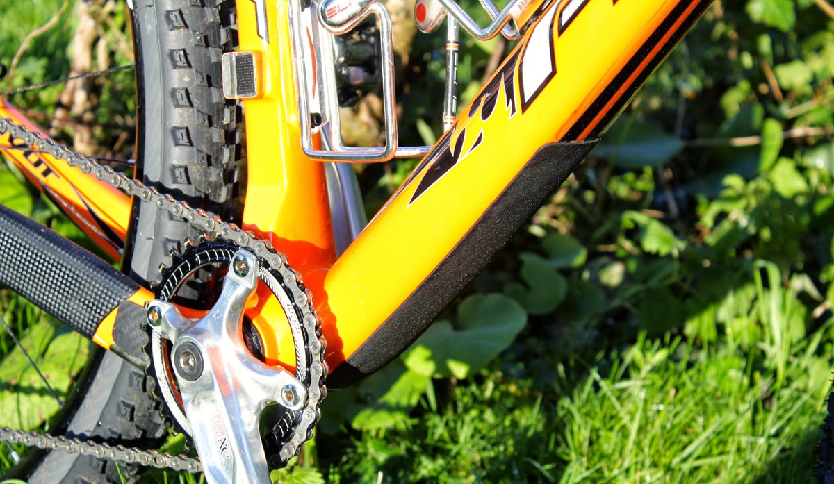 carbon bike frame protector