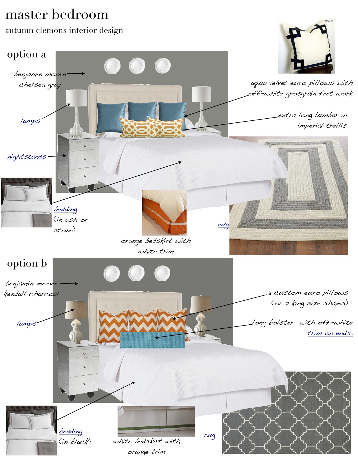 design dump: design plan: crisp beachy master bedroom