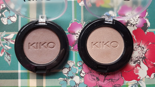 Beauty | Kiko Milano Eyeshadows (118 Pearly Beige Silk and 124 Pearly Dark Dove Grey) 