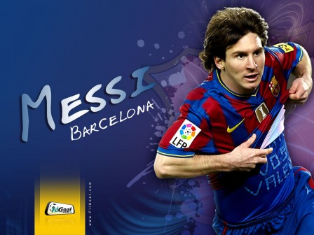 New Sports Stars: Lionel Messi Wallpaper 2012