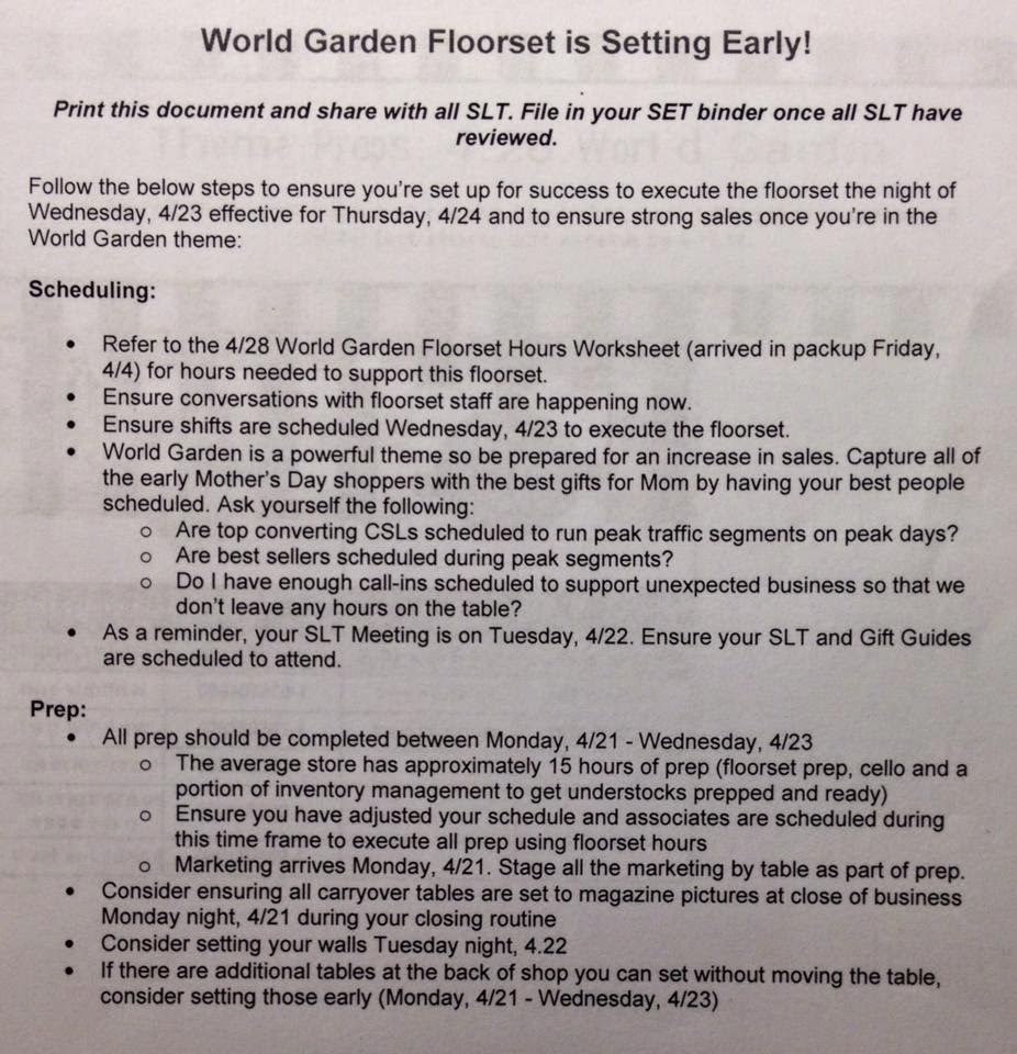 Life Inside the Page Bath & Body Works World Gardens Floorset