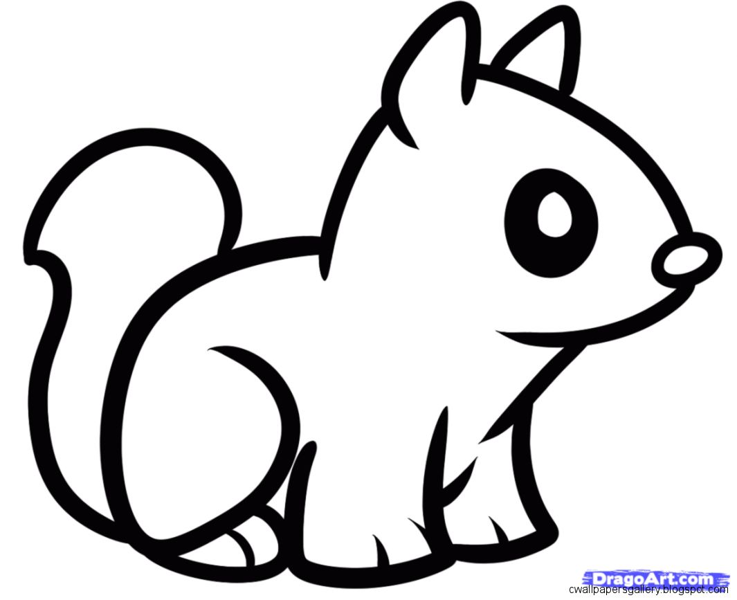 Cute Animal Drawings Easy - ANIMALS OKL