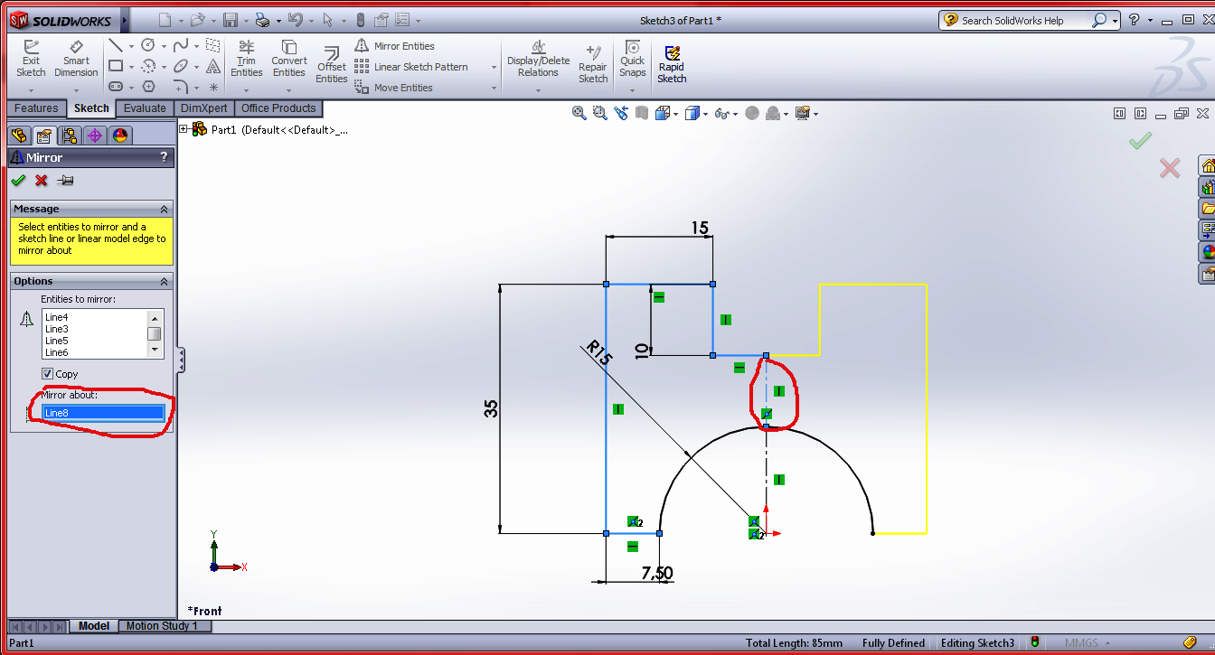basic solidwork tutorial for beginner : panduan belajar solid work pemula
