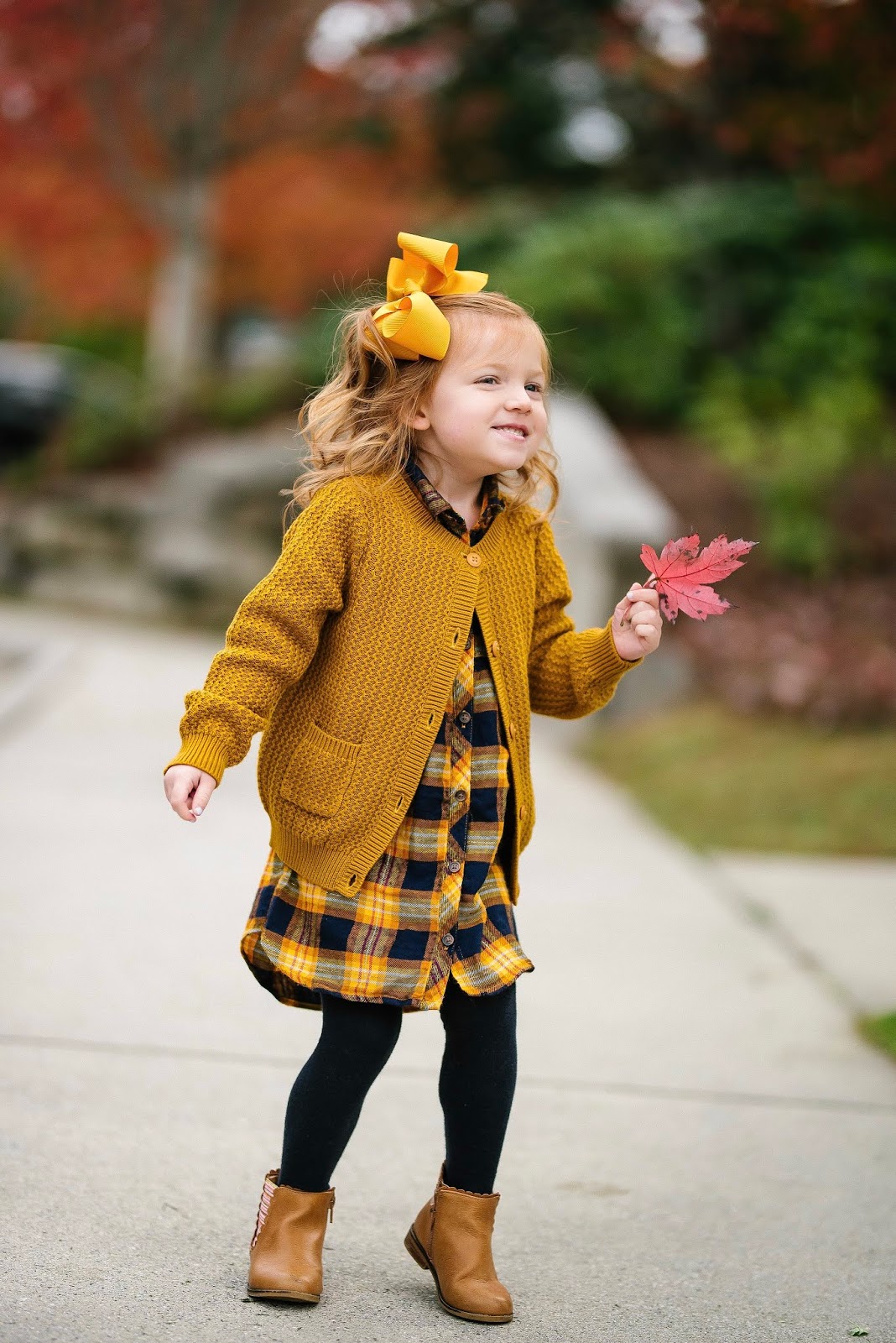 Under $60 Yellow Chenille Sweater, Under $30 Scarf, Under $20 Beanie and OTK Boots (that are the BEST Stuart Weitzman dupes) - Something Delightful Blog