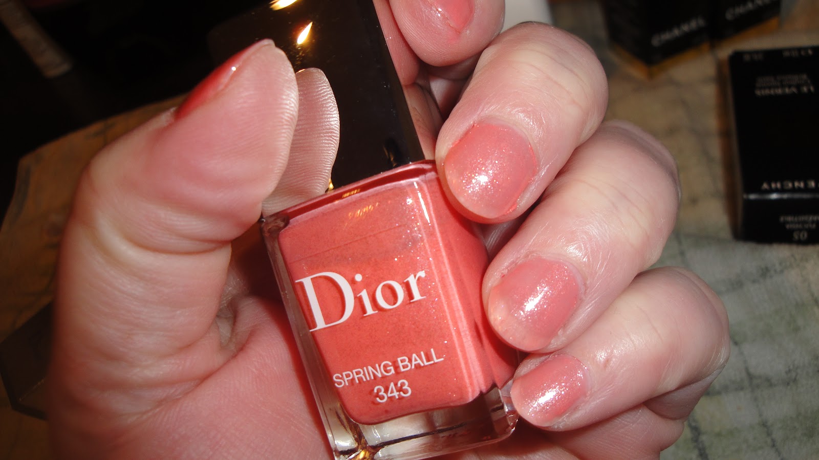 dior glitz nail polish