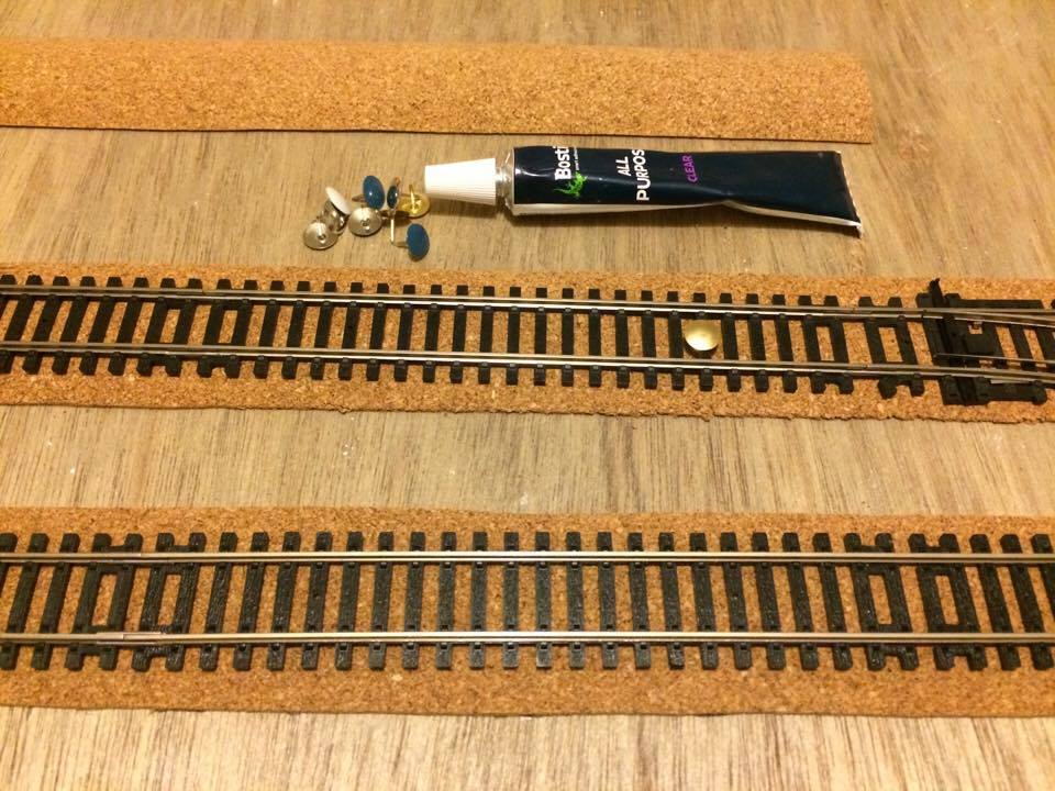 Nick and Andy's model railway adventures Ballast & Cork for 00 Gauge