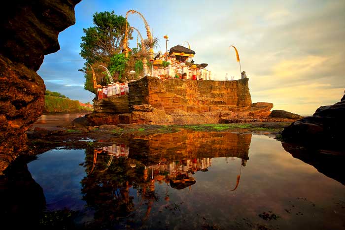 Tanah Lot Bali denpasar Nuswantara Indonesia