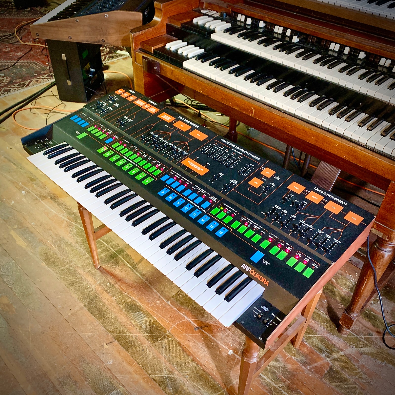 MATRIXSYNTH ARP Quadra c 1980 original vintage analog polysynth