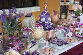 Candyland Buffet Sofia The First Birthday Theme