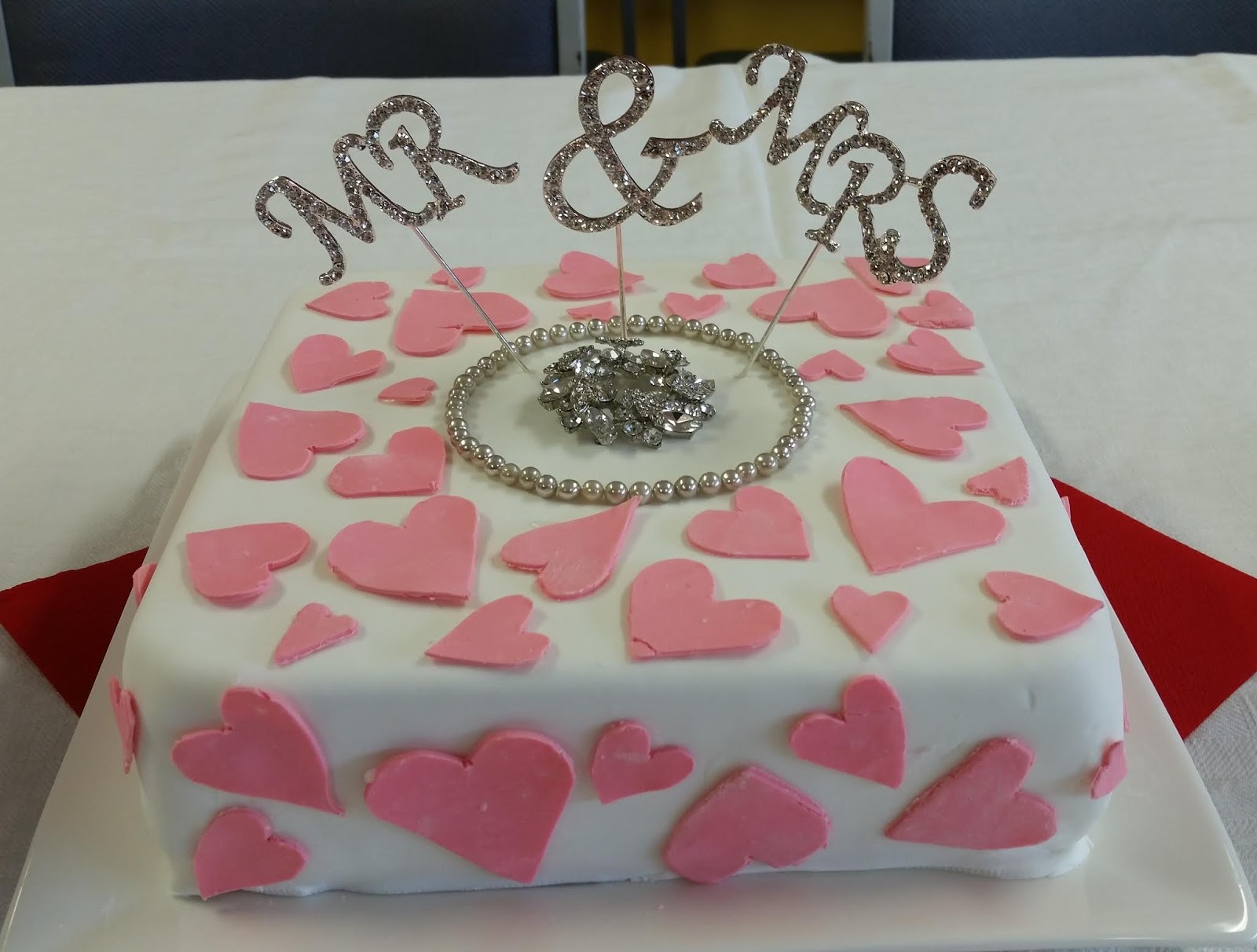 A quick "wedding cake" by Mandy