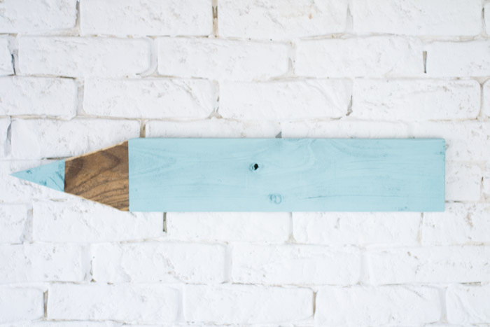  Perchero infantil lápiz diy