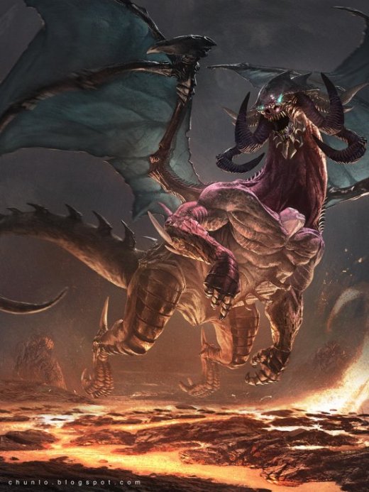 Monstros, criaturas e guerreiros nas ilustrações de fantasia e ficção de Chun Lo Chun Lo artstation deviantart arte ilustrações fantasia ficção científica terror monstros dragões criaturas