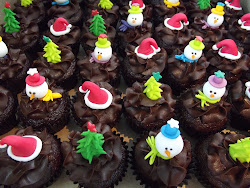 Mini cupcakes de Natal