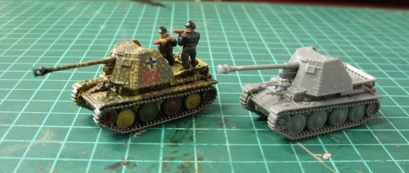 t PLASTIC SOLDIER 15mm WWII German Panzer 38 Tank/Marder Variants 5 & PSO1535