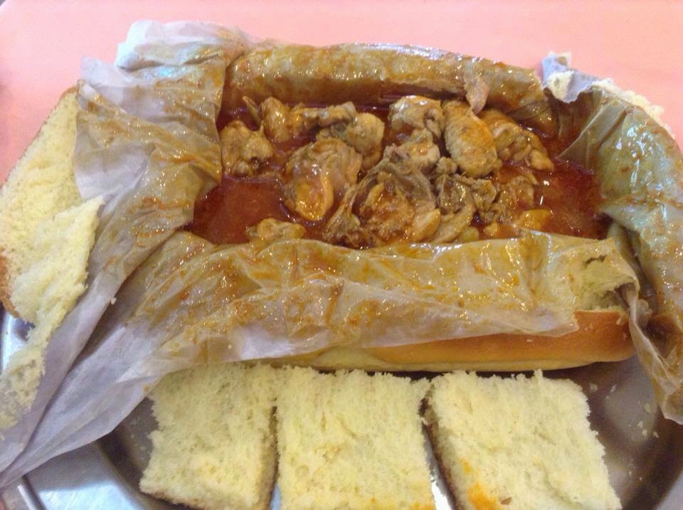 游记酒楼(正宗)咖喱面包鸡 Restoran Yau Kee(Roti Ayam)