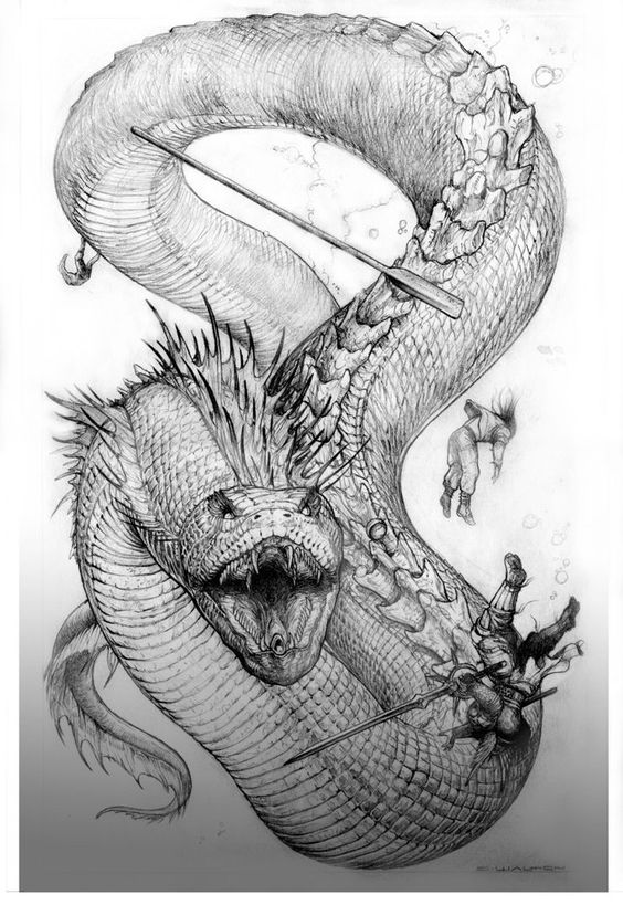 Cara Menggambar Naga BLOG BLAHBLOH