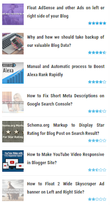 Cara Membuat Rating Bintang di Artikel Blog Cara Membuat Rating Bintang di Artikel Blog