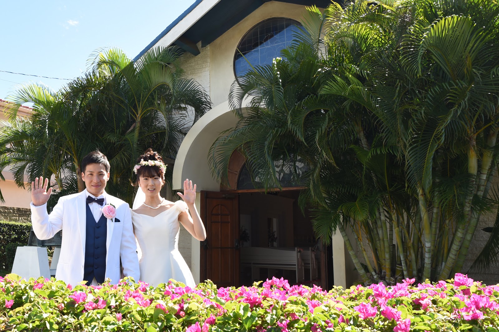 Hawaii Wedding Chapel Yuma & Yuka at Primarrie Church