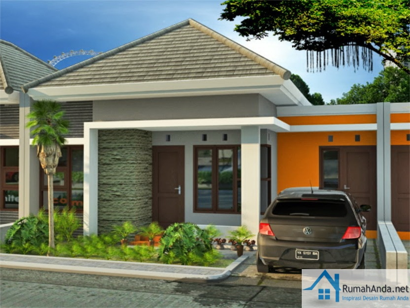 99 Contoh Gambar  Desain Rumah  Minimalis  Tampak  Depan  dan 