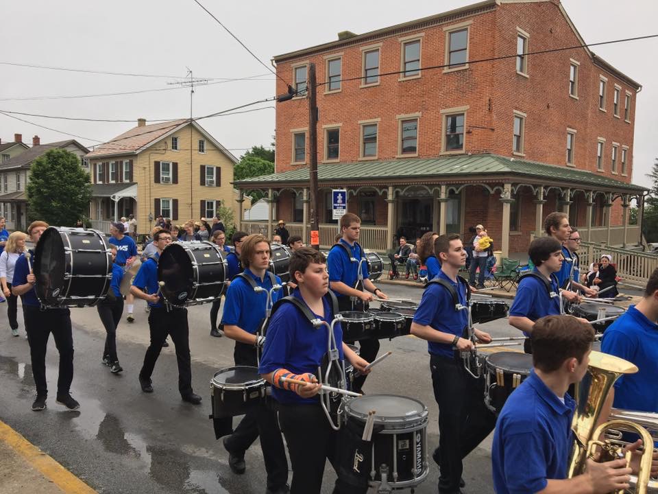 LS marching band participates in 70th annual Strasburg Memorial Day Parade