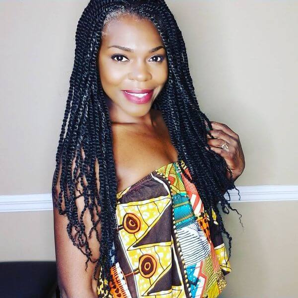 39 Nubian Twist Braids Hairstyles For African American Women