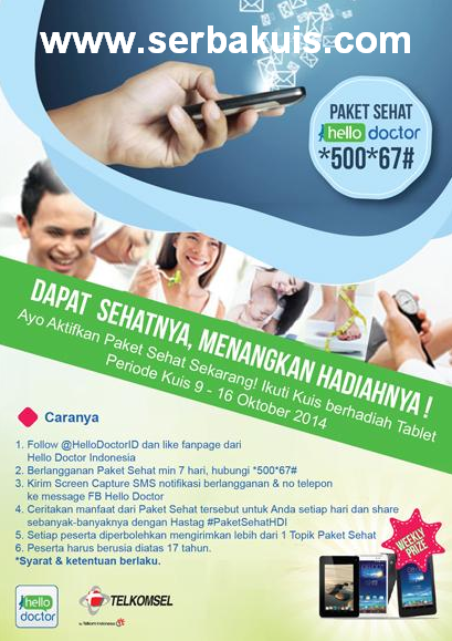 Promo Berhadiah Tablet Android dari Hallo Doctor Indonesia