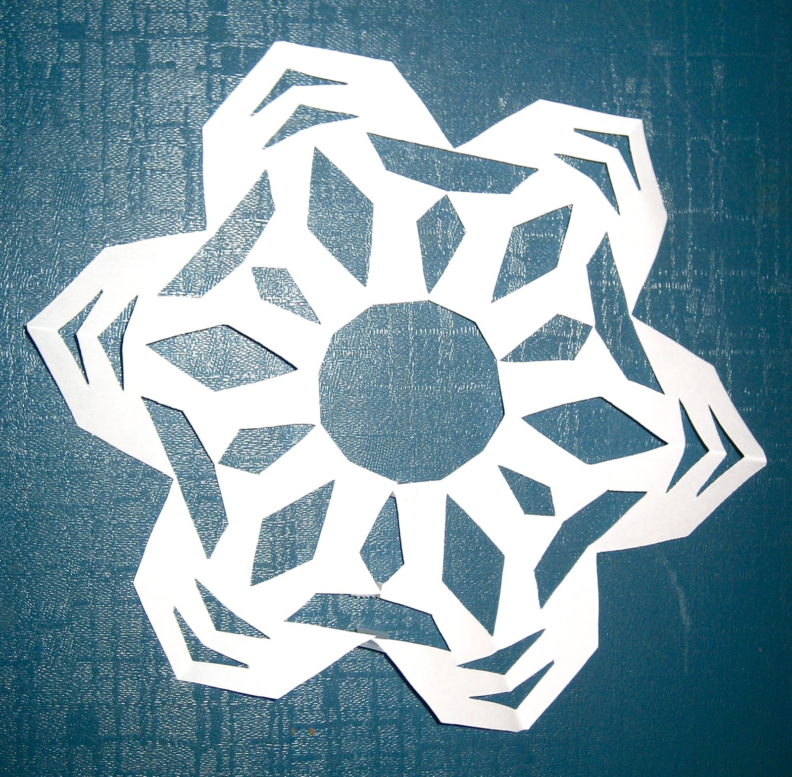 Crafts and Chaos: Snow Flake Template